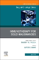 Book Cover for Immunotherapy for Solid Malignancies, An Issue of Surgical Oncology Clinics of North America by Alfred E. (Hugh Cabot Professor of Surgery, Division of Surgical Oncology, University of Michigan Comprehensive Cancer C Chang