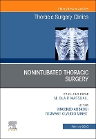 Book Cover for Nonintubated Thoracic Surgery, An Issue of Thoracic Surgery Clinics by Tommaso C. Mineo