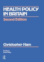 Book Cover for Health Policy in Britain by Christopher Ham