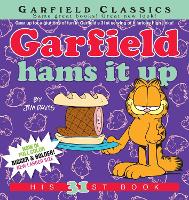 Book Cover for Garfield Hams It Up by Jim Davis