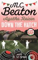 Book Cover for Agatha Raisin in Down the Hatch by M.C. Beaton