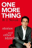 Book Cover for One More Thing by B. J. Novak