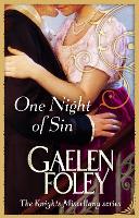 Book Cover for One Night Of Sin by Gaelen Foley