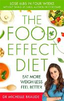 Book Cover for The Food Effect Diet by Dr Michelle Braude