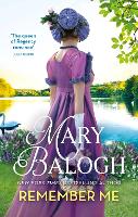 Book Cover for Remember Me by Mary Balogh