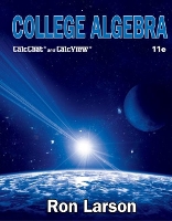 Book Cover for College Algebra by Ron (The Pennsylvania State University, The Behrend College) Larson