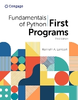 Book Cover for Fundamentals of Python: First Programs by Kenneth (Washington and Lee University) Lambert