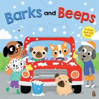 Book Cover for Barks and Beeps (Novelty Board Book) by Clarion Books