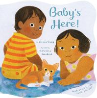 Book Cover for Baby's Here! by Jessica Young