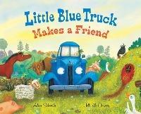 Book Cover for Little Blue Truck Makes a Friend by Alice Schertle