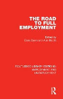 Book Cover for The Road to Full Employment by Sean Glynn