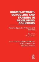 Book Cover for Unemployment, Schooling and Training in Developing Countries by M D Leonor