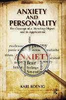 Book Cover for Anxiety and Personality by Karl Koenig