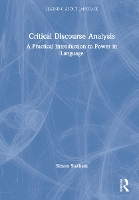 Book Cover for Critical Discourse Analysis by Simon Queens University Belfast, UK Statham