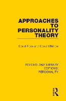 Book Cover for Approaches to Personality Theory by David Peck, David Whitlow