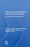 Book Cover for Measuring The Quality Of Life Across Countries by Daniel Slottje