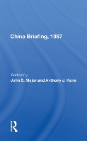 Book Cover for China Briefing, 1987 by John S. Major