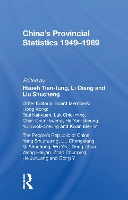 Book Cover for China's Provincial Statistics, 1949-1989 by Tien-tung Hsueh