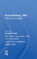 Book Cover for Korea Briefing, 1993 by Donald N. Clark