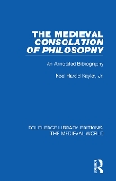 Book Cover for The Medieval Consolation of Philosophy by Jr, Noel Harold Troy University, USA Kaylor