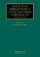 Book Cover for Delay and Disruption in Construction Contracts by Andrew Burr