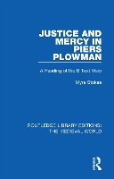 Book Cover for Justice and Mercy in Piers Plowman by Myra Stokes