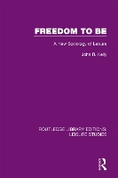 Book Cover for Freedom to Be by John R. Kelly