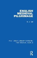 Book Cover for English Mediaeval Pilgrimage by D J Hall