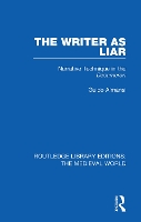 Book Cover for The Writer as Liar by Guido Almansi