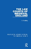 Book Cover for The Law Courts of Medieval England by Alan Harding