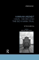 Book Cover for Hannah Arendt by Peter (University of Adelaide, Australia) Burdon