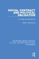 Book Cover for Social Contract and Political Obligation by Peter J. McCormick