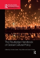 Book Cover for The Routledge Handbook of Global Cultural Policy by Victoria Durrer