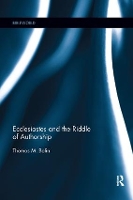 Book Cover for Ecclesiastes and the Riddle of Authorship by Thomas M. Bolin