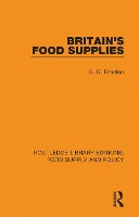 Book Cover for Britain's Food Supplies by K. G. Fenelon