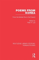 Book Cover for Poems from Korea by Peter H. Lee