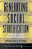 Book Cover for Generating Social Stratification by Alan C Kerckhoff