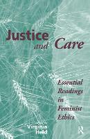 Book Cover for Justice And Care by Virginia Held