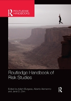 Book Cover for Routledge Handbook of Risk Studies by Adam Burgess