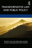 Book Cover for Transformative Law and Public Policy by Sony Pellissery