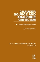 Book Cover for Chaucer Source and Analogue Criticism by Lynn King Lynn CK Morris passed away 20620 as advised by husband Gregory Morris probate email sent SF case 01686809 Morris