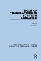 Book Cover for Role of Translations in Sci-Tech Libraries by Ellis Mount