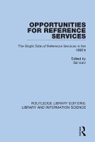 Book Cover for Opportunities for Reference Services by Bill Katz