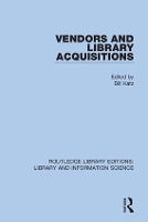 Book Cover for Vendors and Library Acquisitions by Bill Katz