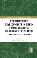 Book Cover for Contemporary Developments in Green Human Resource Management Research by Susan E Jackson