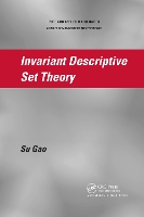 Book Cover for Invariant Descriptive Set Theory by Su Gao