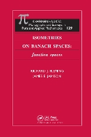 Book Cover for Isometries on Banach Spaces by Richard J Fleming, James E Jamison