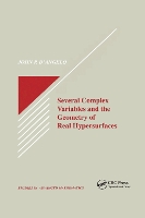 Book Cover for Several Complex Variables and the Geometry of Real Hypersurfaces by John P. D'Angelo