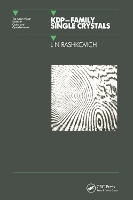 Book Cover for KDP - Family Single Crystals by L N Moscow State University, Russia Rashkovich