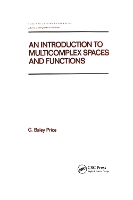 Book Cover for An Introduction to Multicomplex SPates and Functions by Price